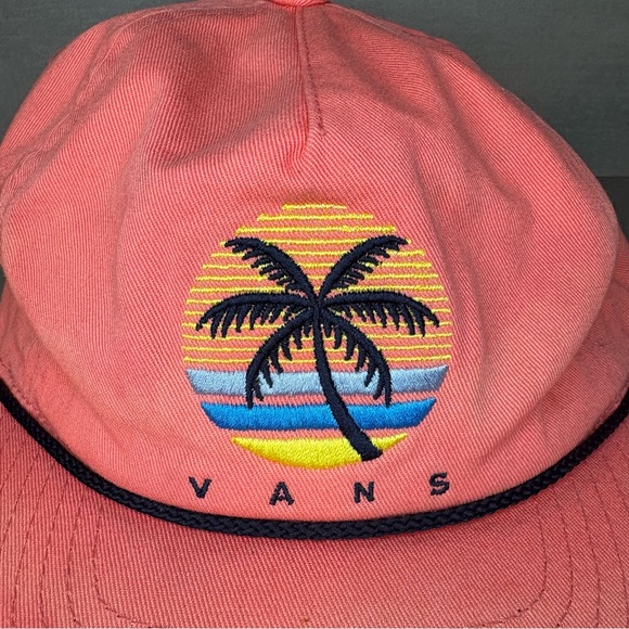 Vans | Rope Hat - Palm Tree Washed Pink - Picture 2 of 5